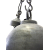Lampa wisząca metalowa LOFT na Łańcuchu 45cm